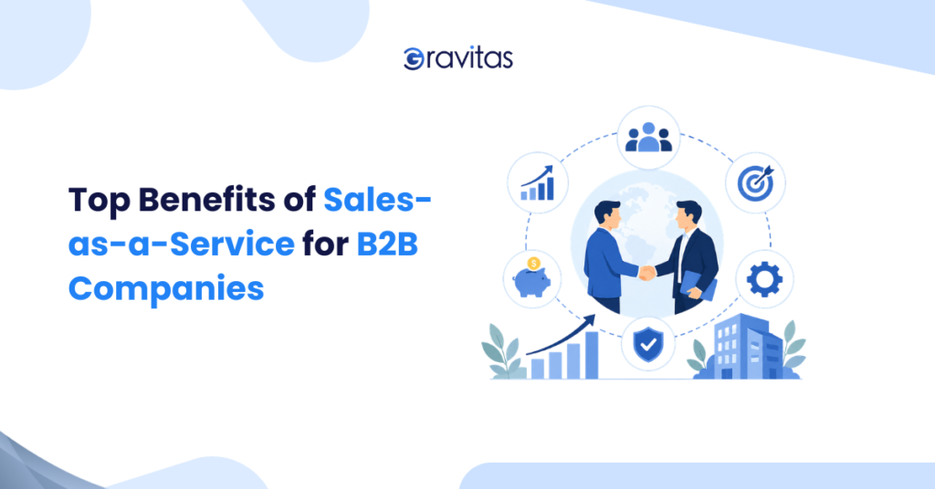sales as a service benefits B2B