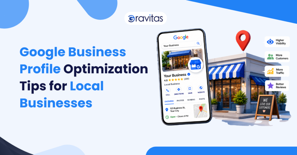 Google Business Profile Optimization Illustration