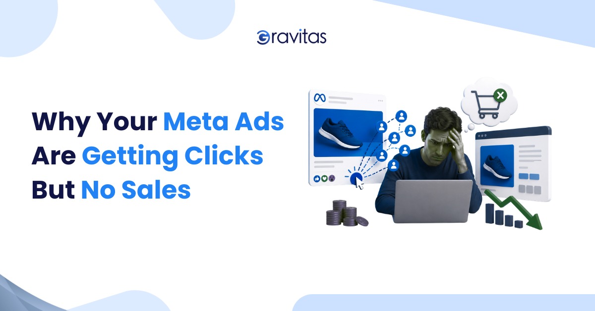meta ads are getting clicks but no sales