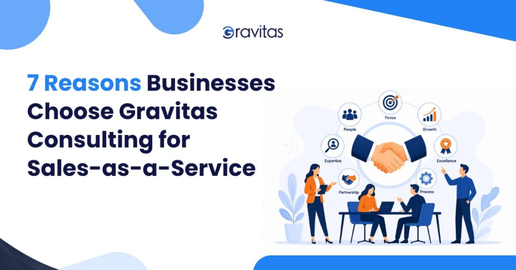 Gravitas Consulting Sales-as-a-Service