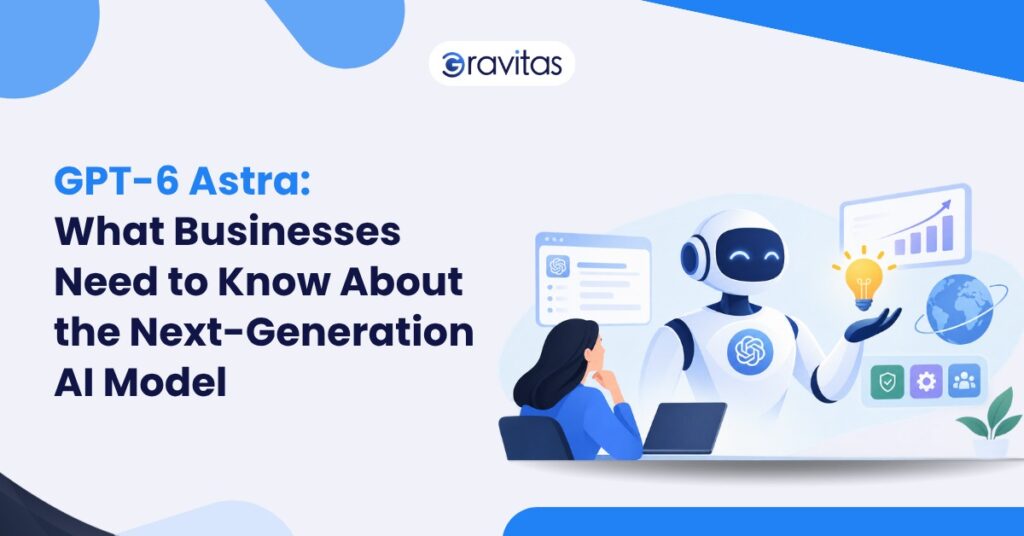 GPT-6 Astra AI model explaining next-generation AI capabilities for businesses